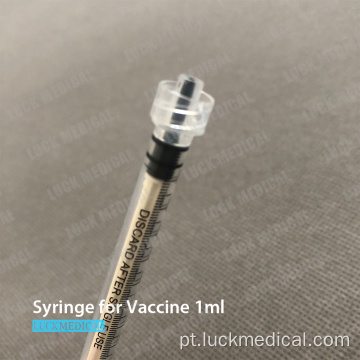 Vacina de seringa vazia covid 1ml